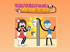 Gra Thief Stick Puzzle: Man Escape
