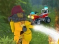 Gra Lego forest fire-fighting team
