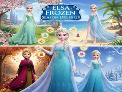 Gra Elsa Frozen Season Dress Up