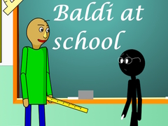 Gra Baldi at school
