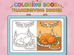 Gra Coloring Book: Thanksgiving Dinner