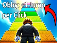 Gra Obby: +1 Jump per Click