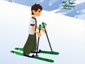 Gra Ben 10 Downhill Skiing
