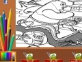 Gra Kung Fu Panda Coloring Game
