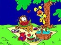 Gra Garfield online coloring