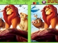 Gra Lion King Spot The Difference