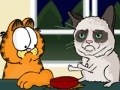 Gra Garfield Meets Grumpy Cat