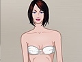 Gra Dress the model