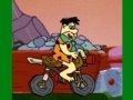 Gra Flintstones biking