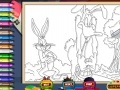 Gra Duffy bugs laugh online coloring page