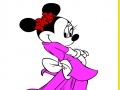 Gra Minnie Mouse Online Coloring