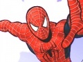 Gra Spiderman flying: coloring