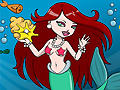 Gra Mermaid Aquarium Coloring