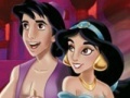 Gra Puzzle mania Aladdin and Jasmine