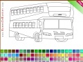 Gra Double Decker Bus Coloring