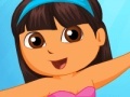 Gra Cute Dora Mermaid Dressup