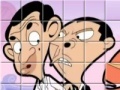 Gra Mr. Bean Spin Puzzle