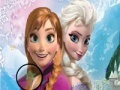 Gra Anna and Elsa Hidden Stars