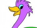 Gra Ostrich coloring