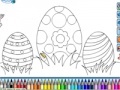 Gra Easter Eggs Coloring